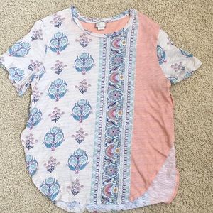 Anthropologie 9-HI5 stol cute summer top